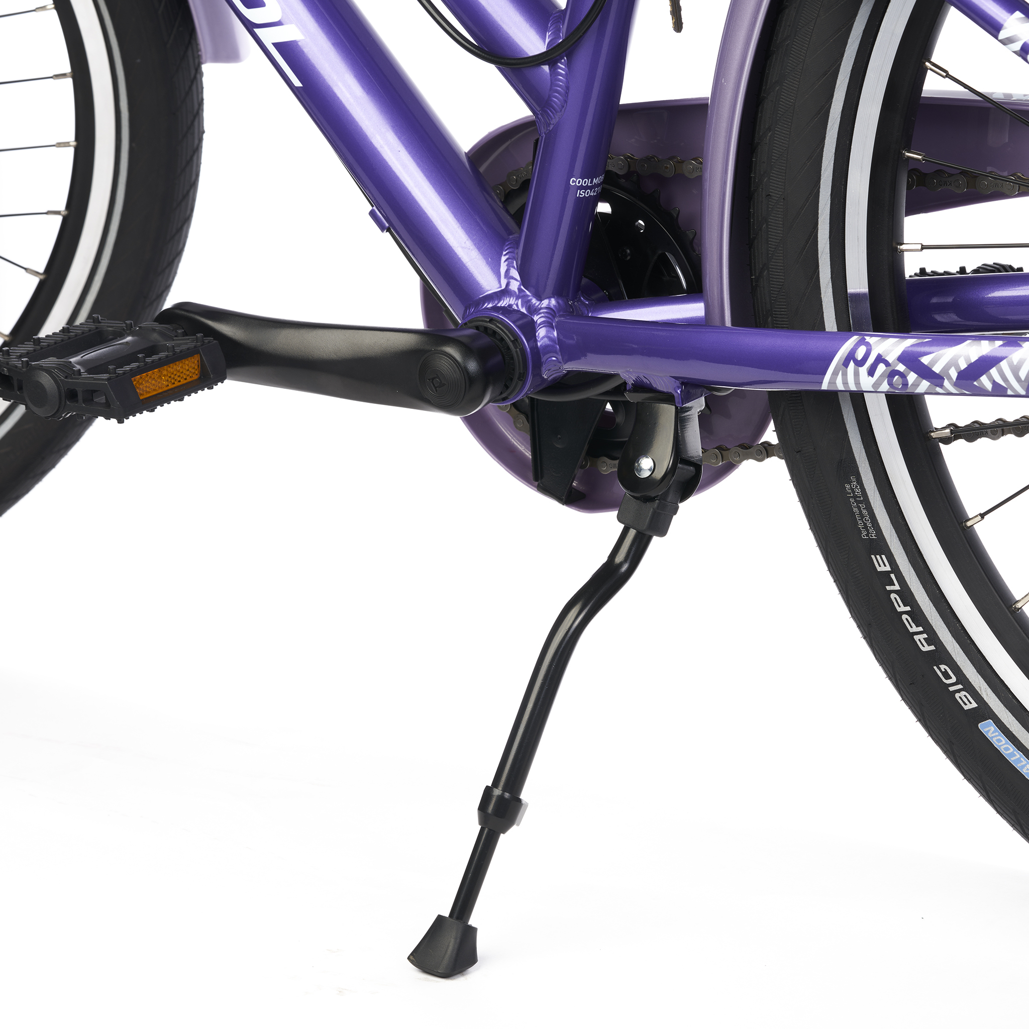 S'COOL chiX Pro 24-N3 Kinderfahrräder (lila) 4